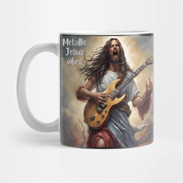 Jesus Meme | Metallic Jesus vibes by Klau